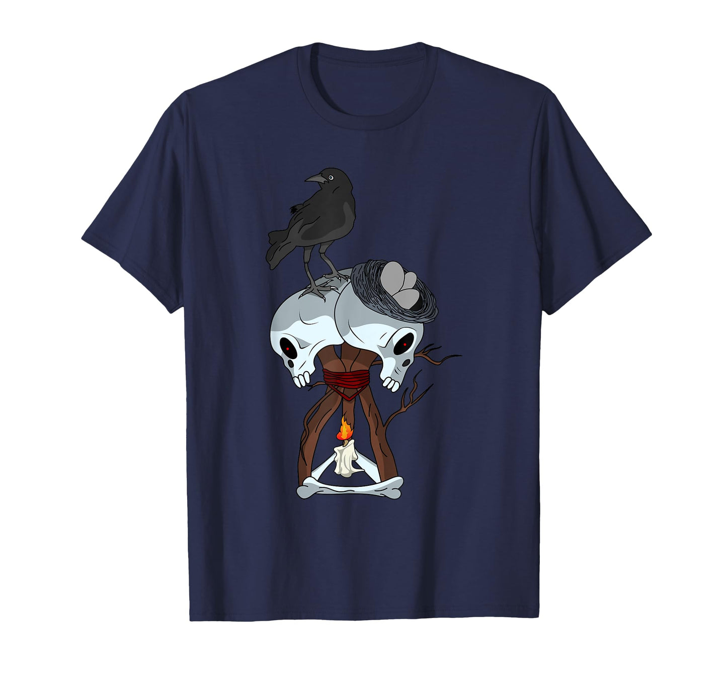 Skull hex Crow video game T-Shirt