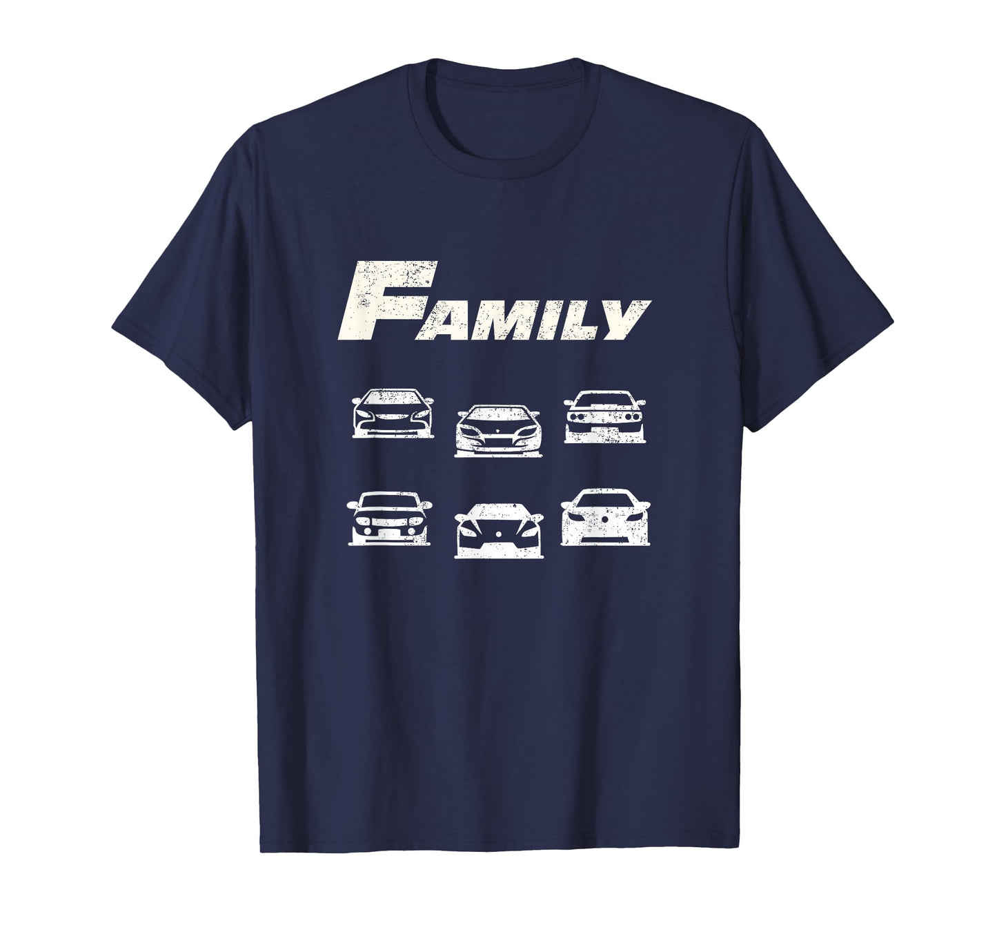Fast Car Family Funny T-Shirt