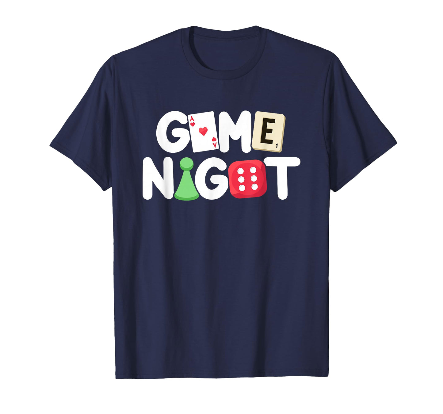 Game Night Host Board Games Trivia Night Team Women Men T-Shirt