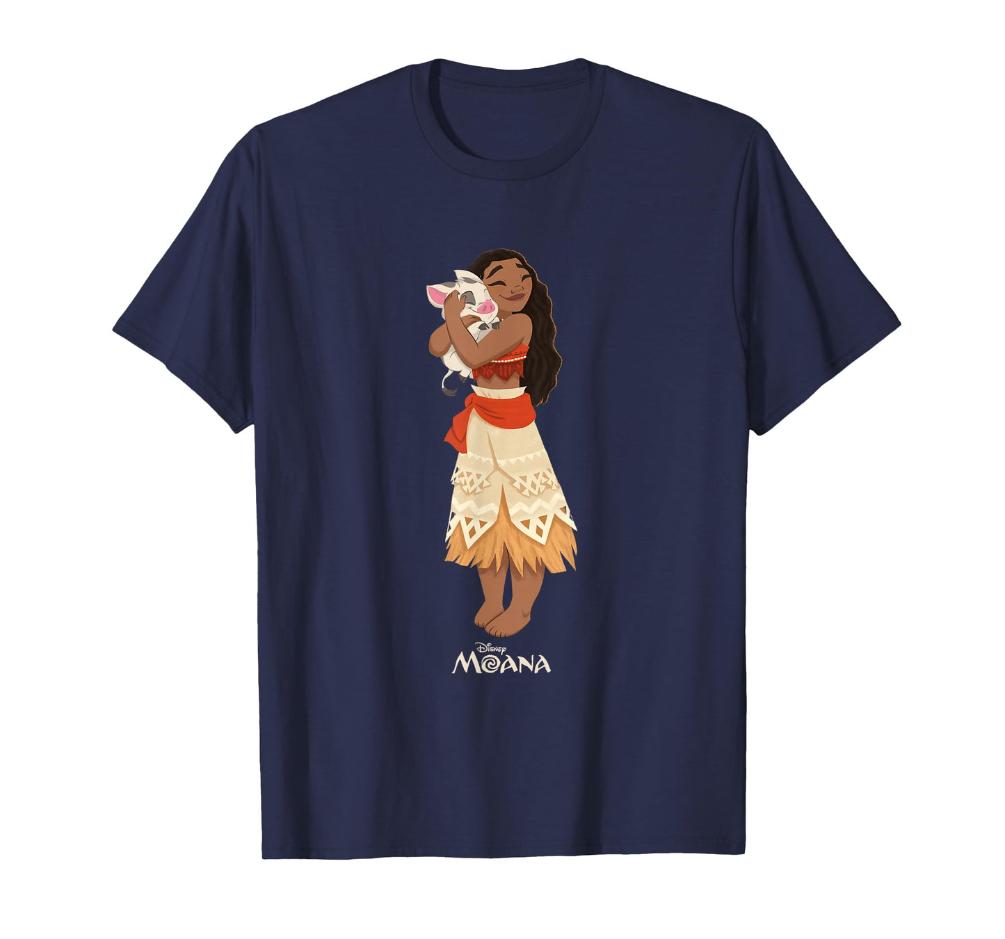 Disney Moana and Pua with Movie Logo T-Shirt