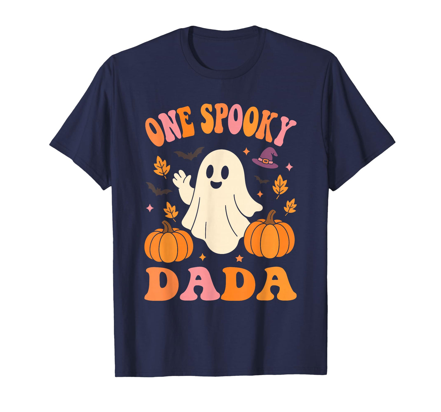 One Spooky Dada Matching Family Halloween Costumes T-Shirt