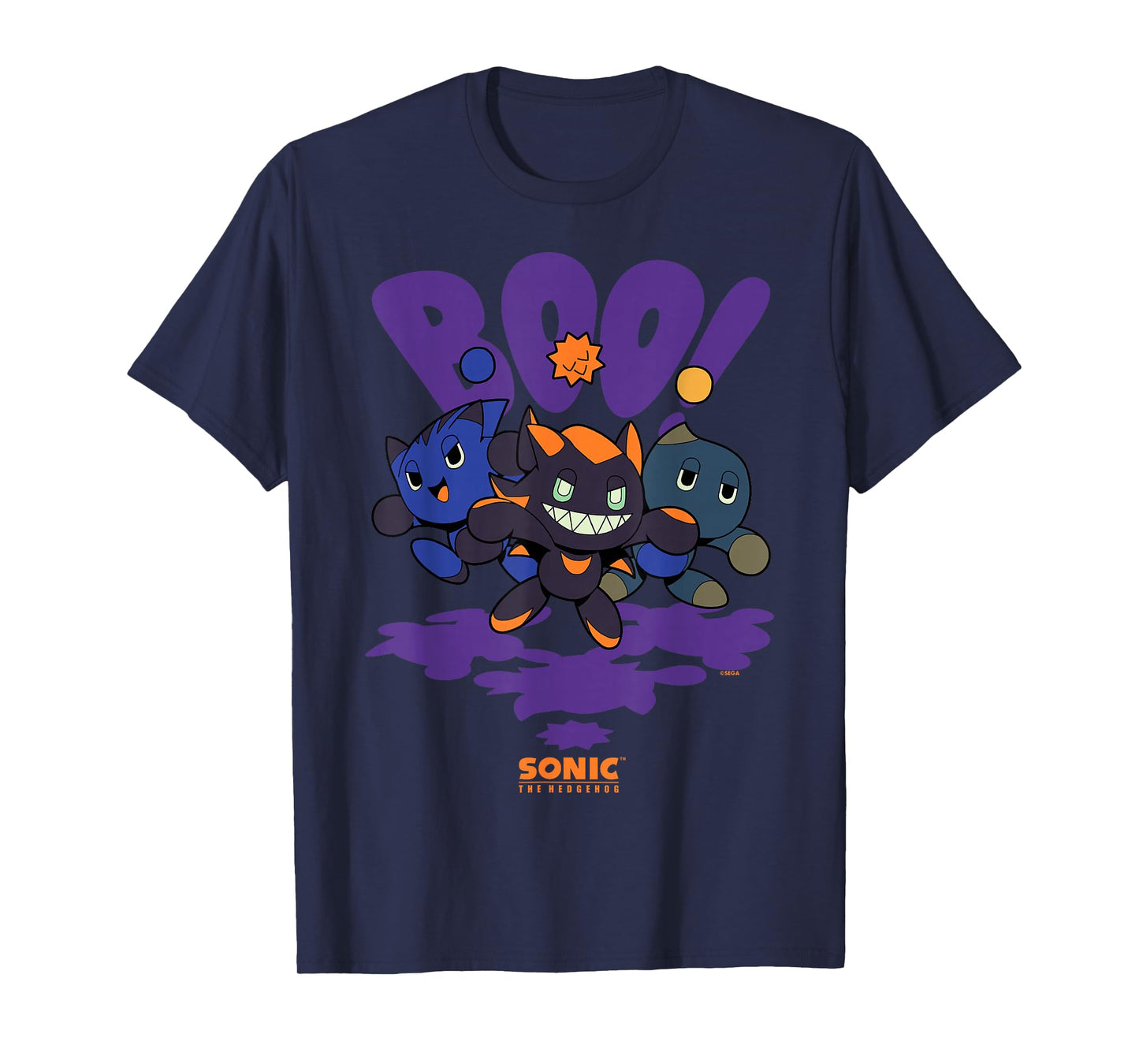 Sonic The Hedgehog - Chao Tales Halloween Boo Trio T-Shirt