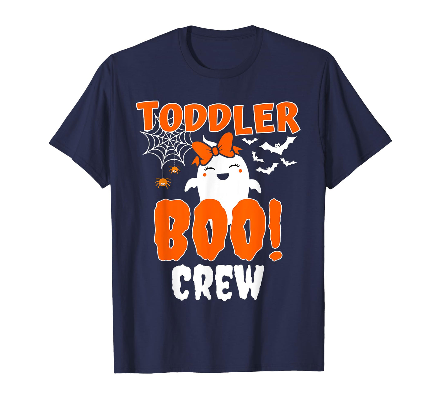 Girl Toddler Boo Crew Daycare Teacher Halloween Party T-Shirt