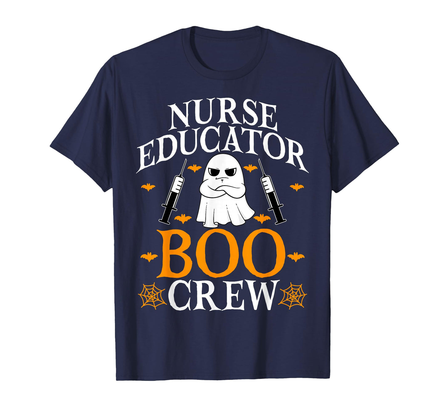 Nurse Educator Boo Crew - Nurse Instructor Halloween Ghost T-Shirt