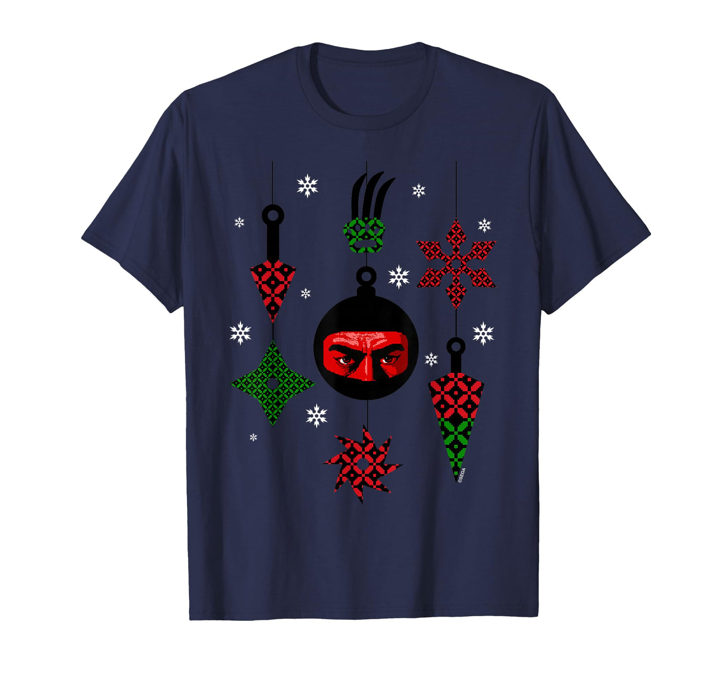 Shinobi - Holiday Ornaments SEGA T-Shirt