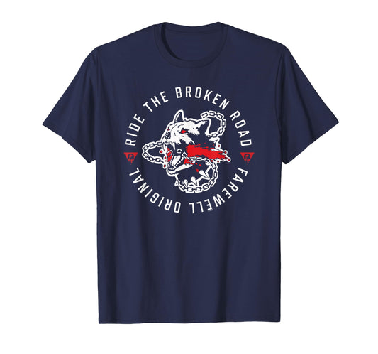 Days Gone Ride The Broken Road Farewell Original Big Logo T-Shirt