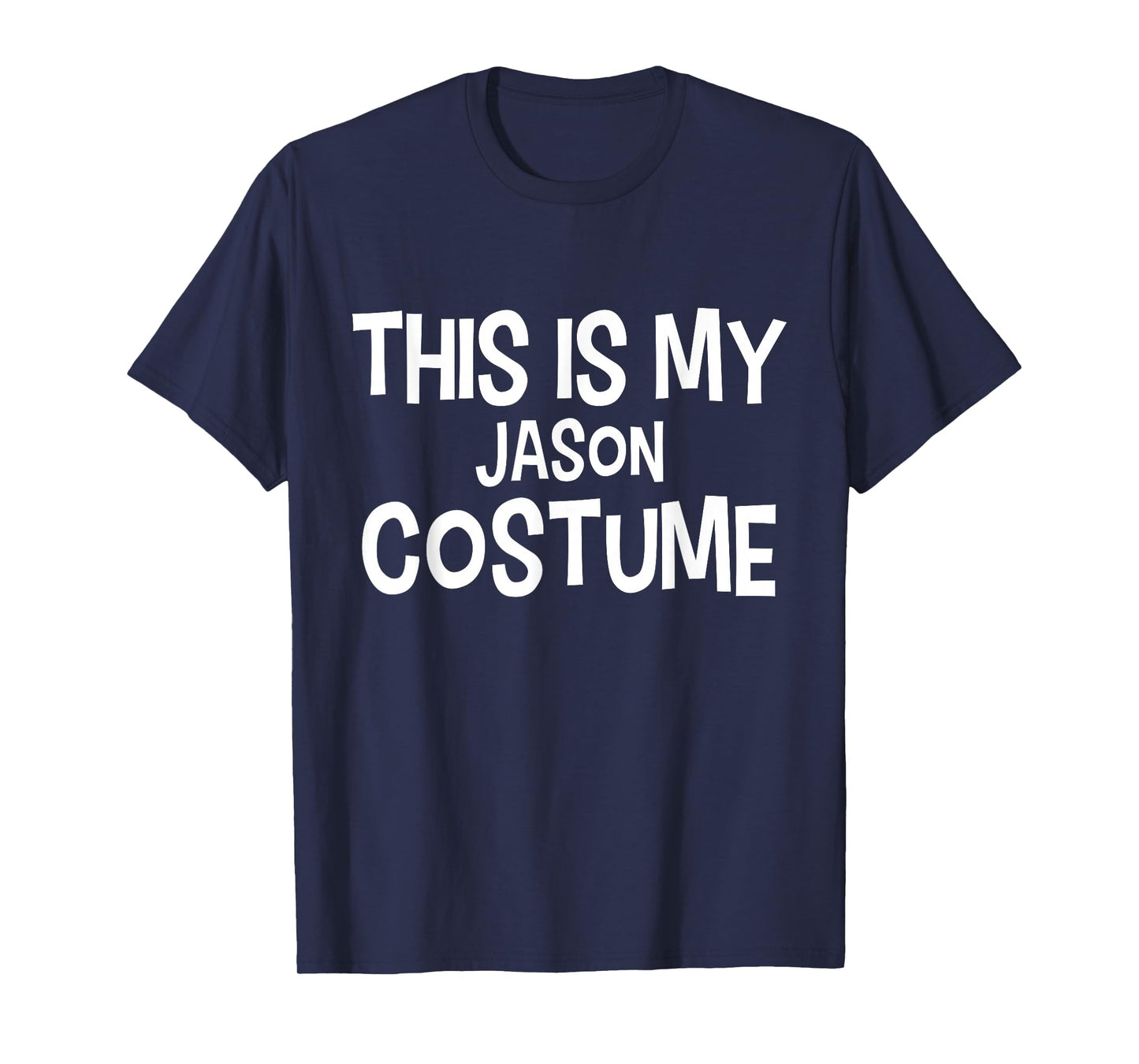This is My Jason Costume Halloween Simple Costume T-Shirt