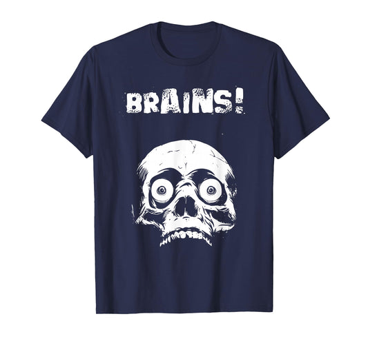 The Zombie T-Shirt & Gifts Company Unisex-Adults, Unisex-Kids Black Halloween Zombie T-Shirt
