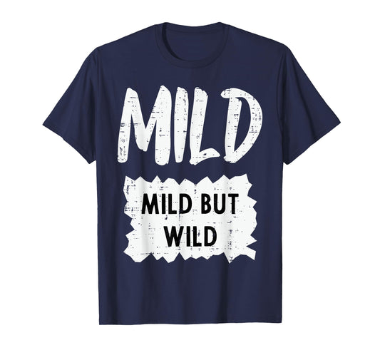 Halloween Match Mild But Wild Funny Couple Costume Men Women T-Shirt