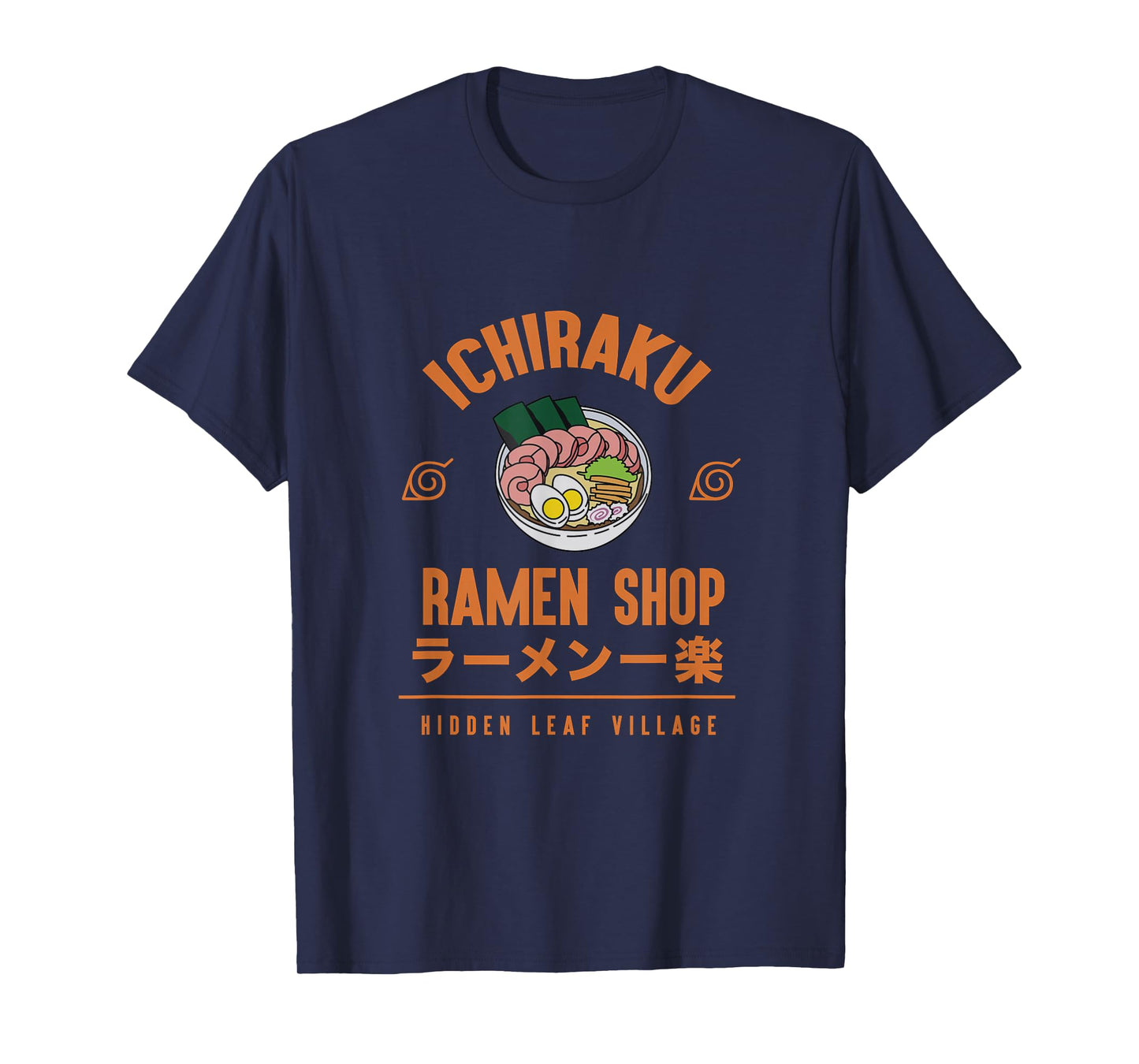 Naruto Shippuden Anime Cartoon Ramen Shop T-Shirt Small