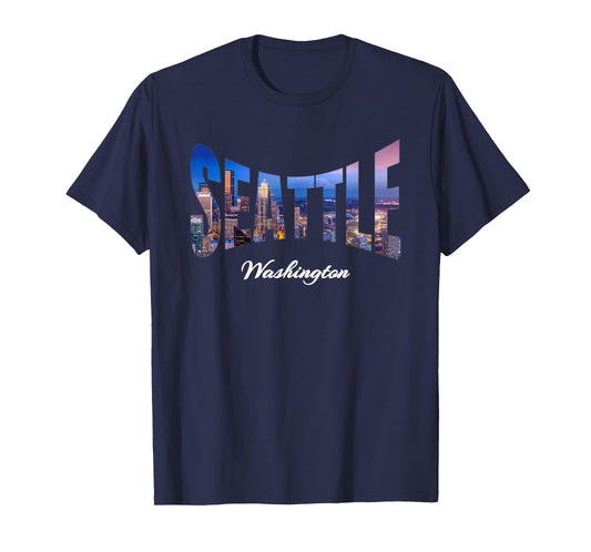 Seattle Washington City Souvenirs T-Shirt