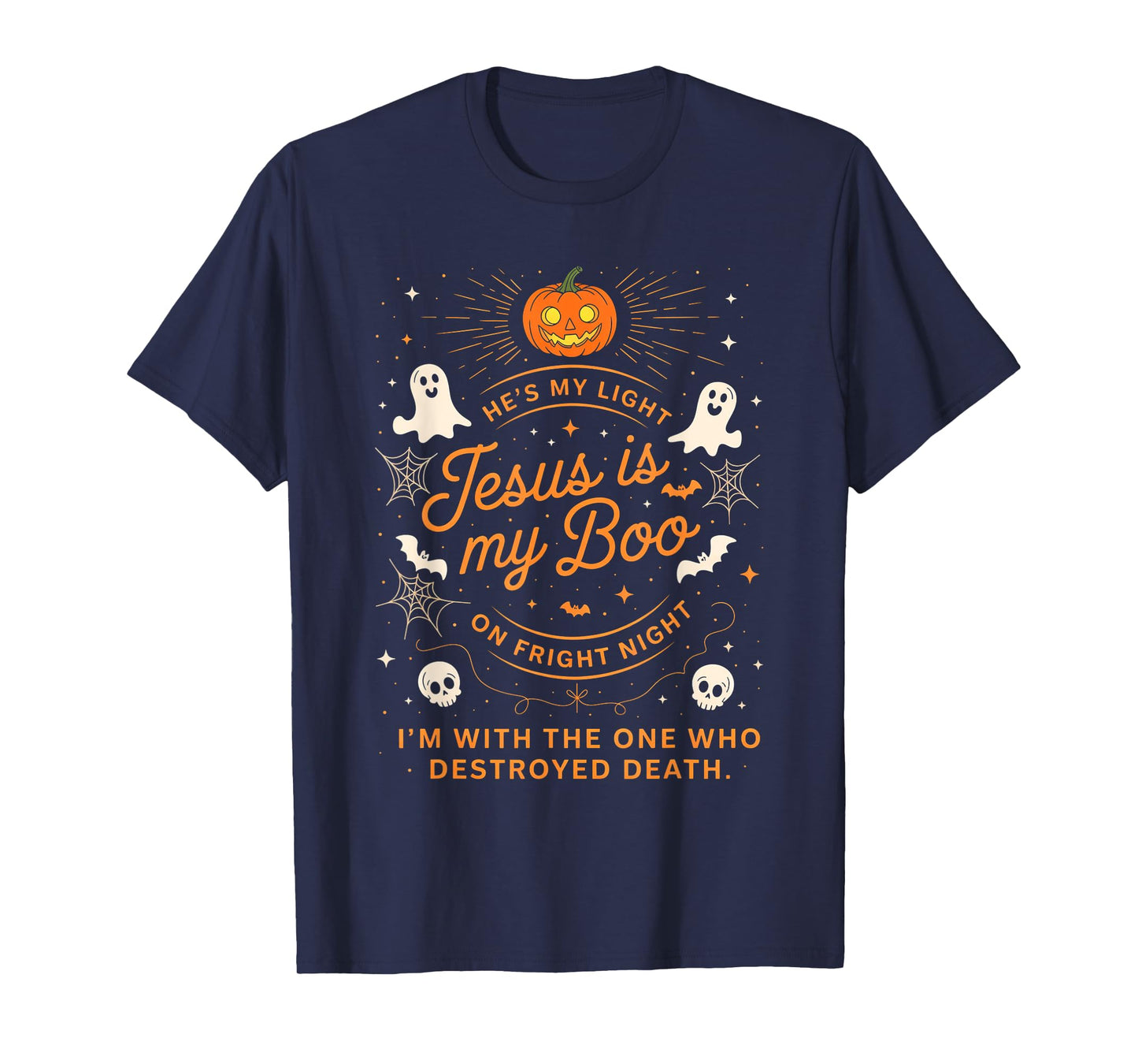 Retro Jesus is My Boo Christian Halloween Easy Costume T-Shirt