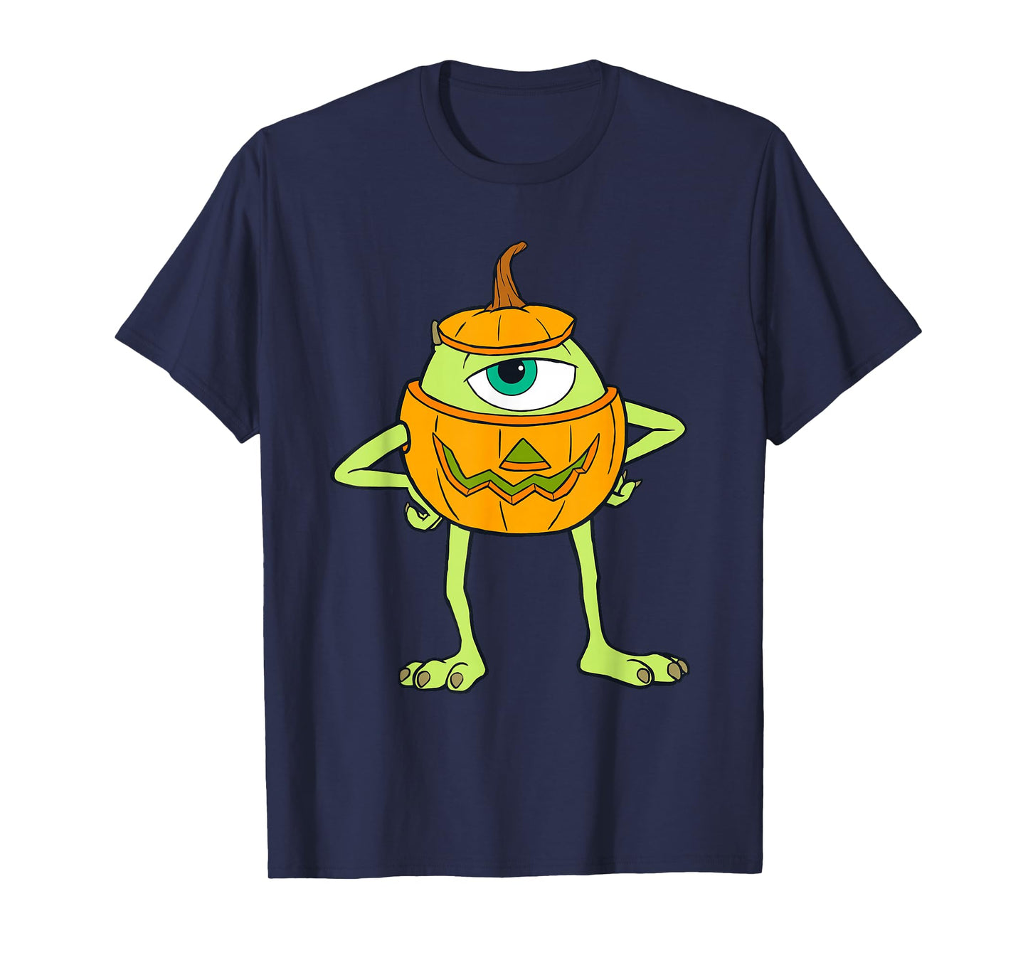Disney and Pixar's Monsters, Inc. Mike Pumpkin Halloween T-Shirt