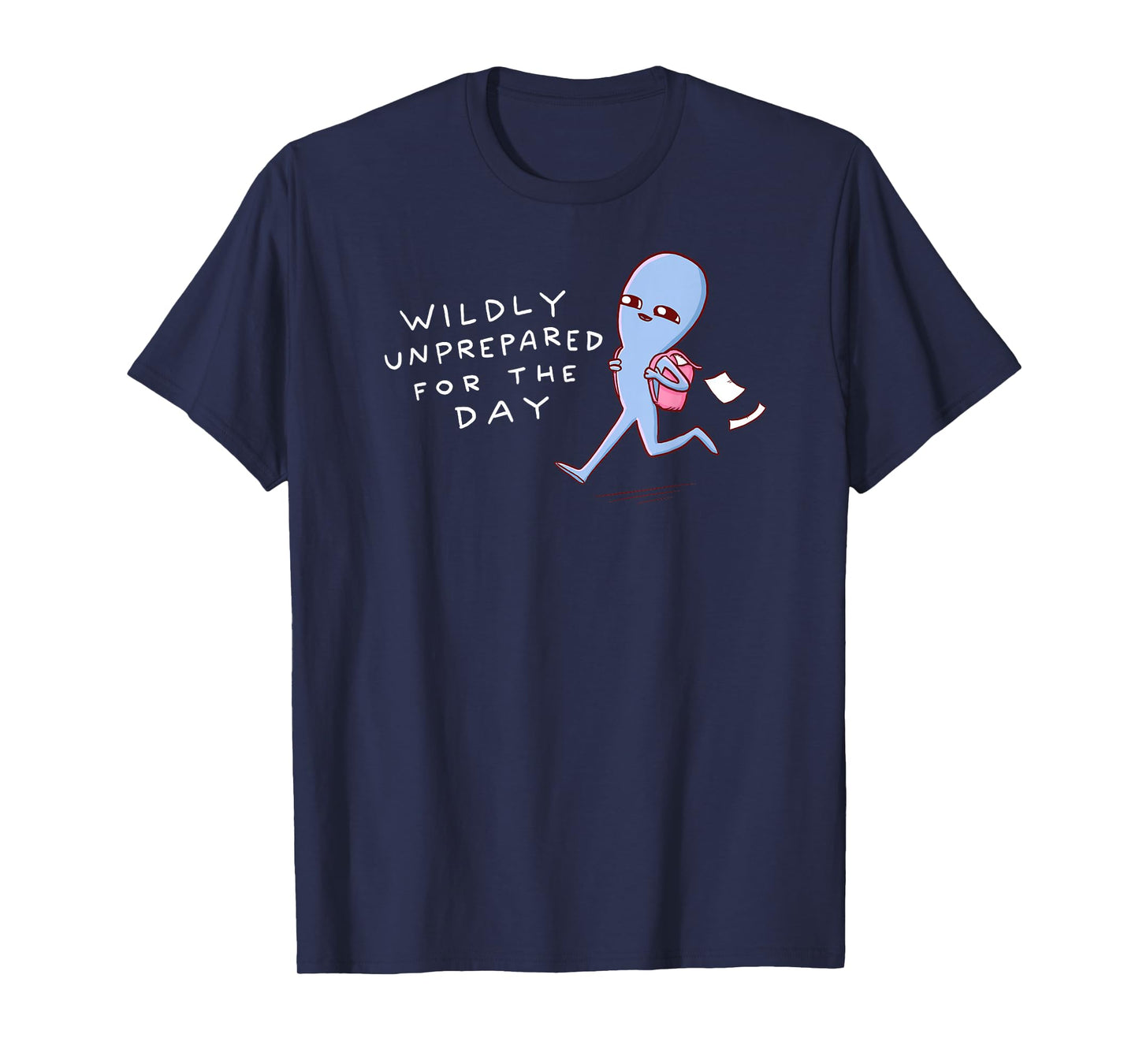 Threadless Nathan W. Pyle Wildly Unprepared Graphic T-Shirt