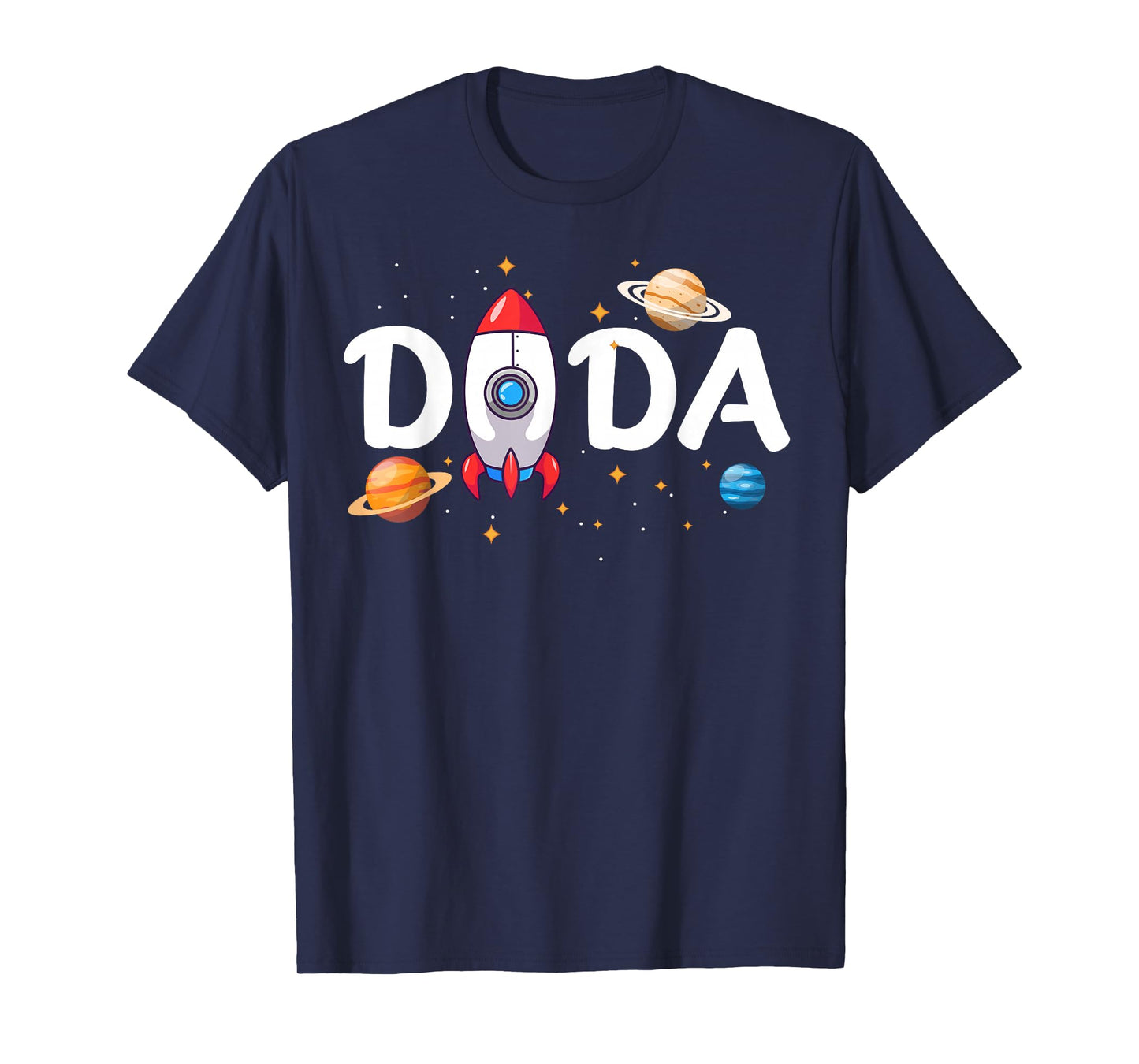 Dada of The Birthday Boy Space Astronaut 1st Birthday Family T-Shirt