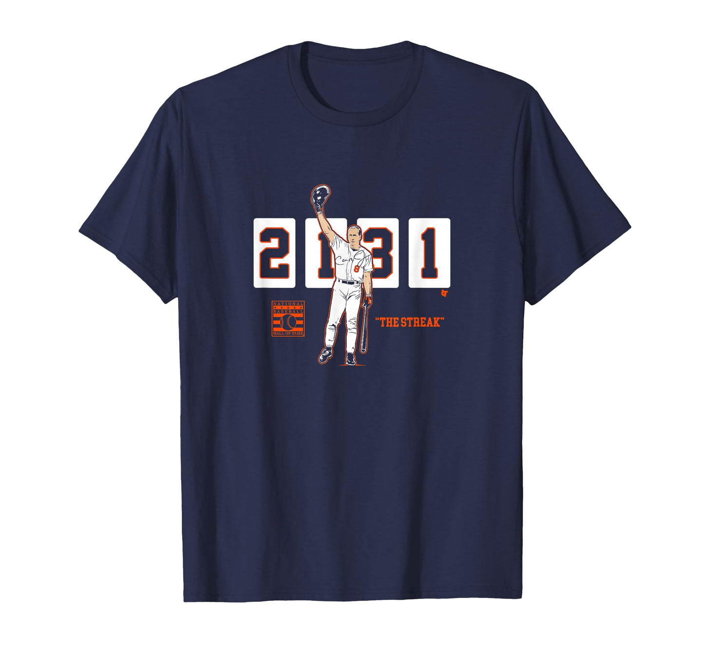 Cal Ripken Jr. - 2131 - Baltimore Baseball T-Shirt