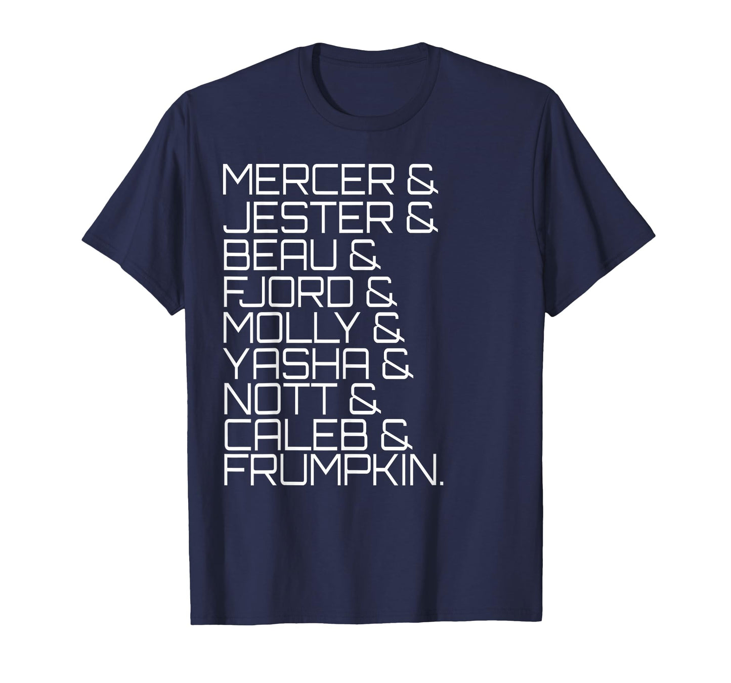Character List Second Campaign Shirt T-Shirt