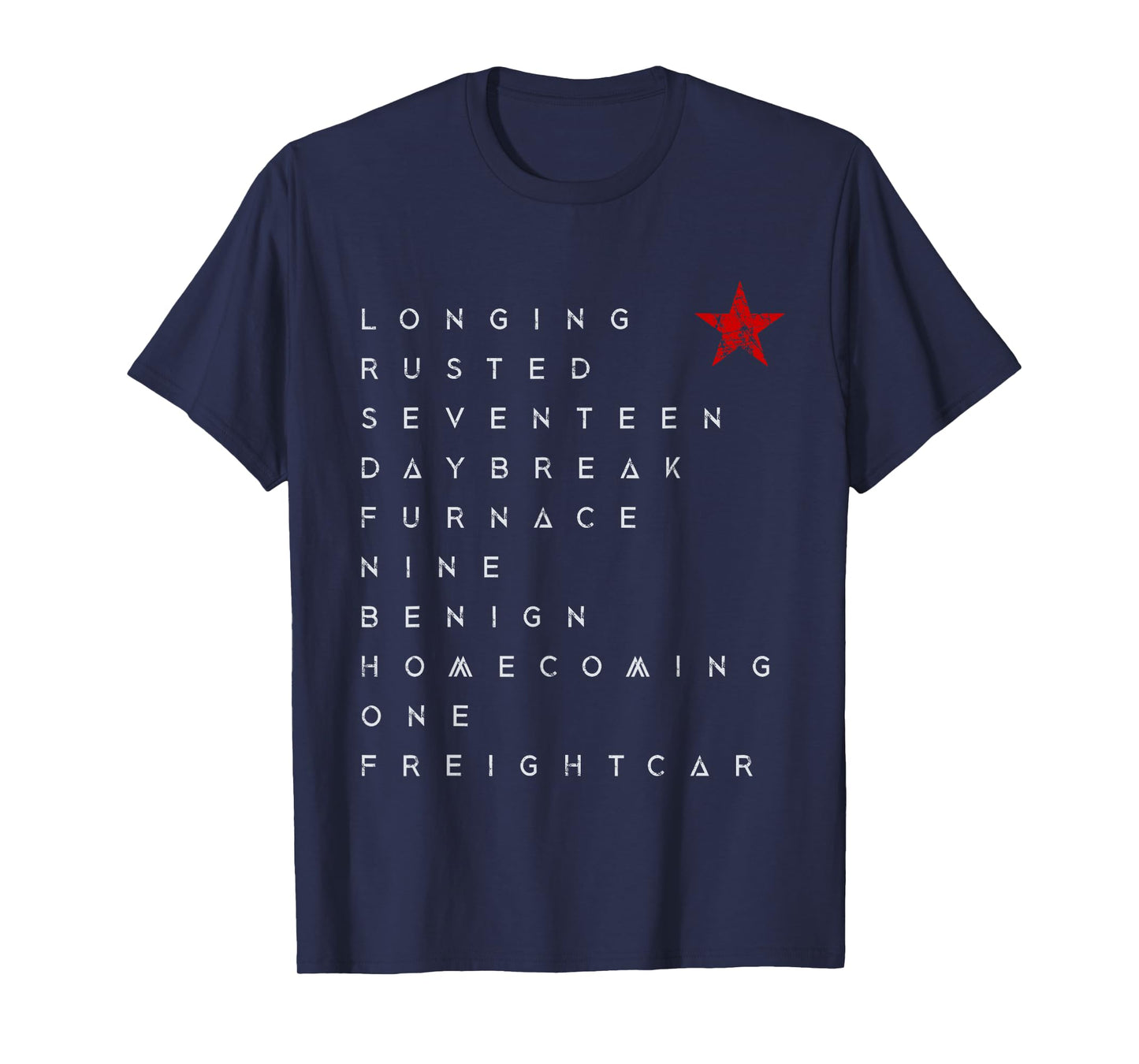 Red Soldier Trigger Words Winter Star Hero Russia T-Shirt