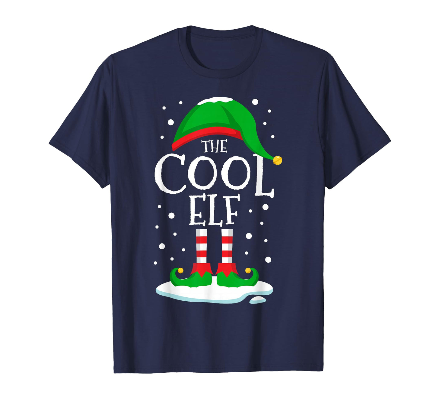 The Cool Elf Christmas Family Matching Xmas Group Funny T-Shirt