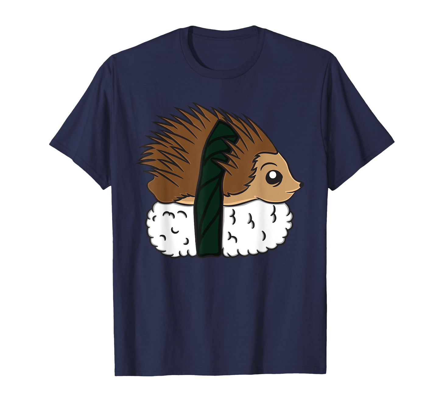 Funny Hedgehog Sushi Japanese Dish Safari Animal Gag Outfit T-Shirt