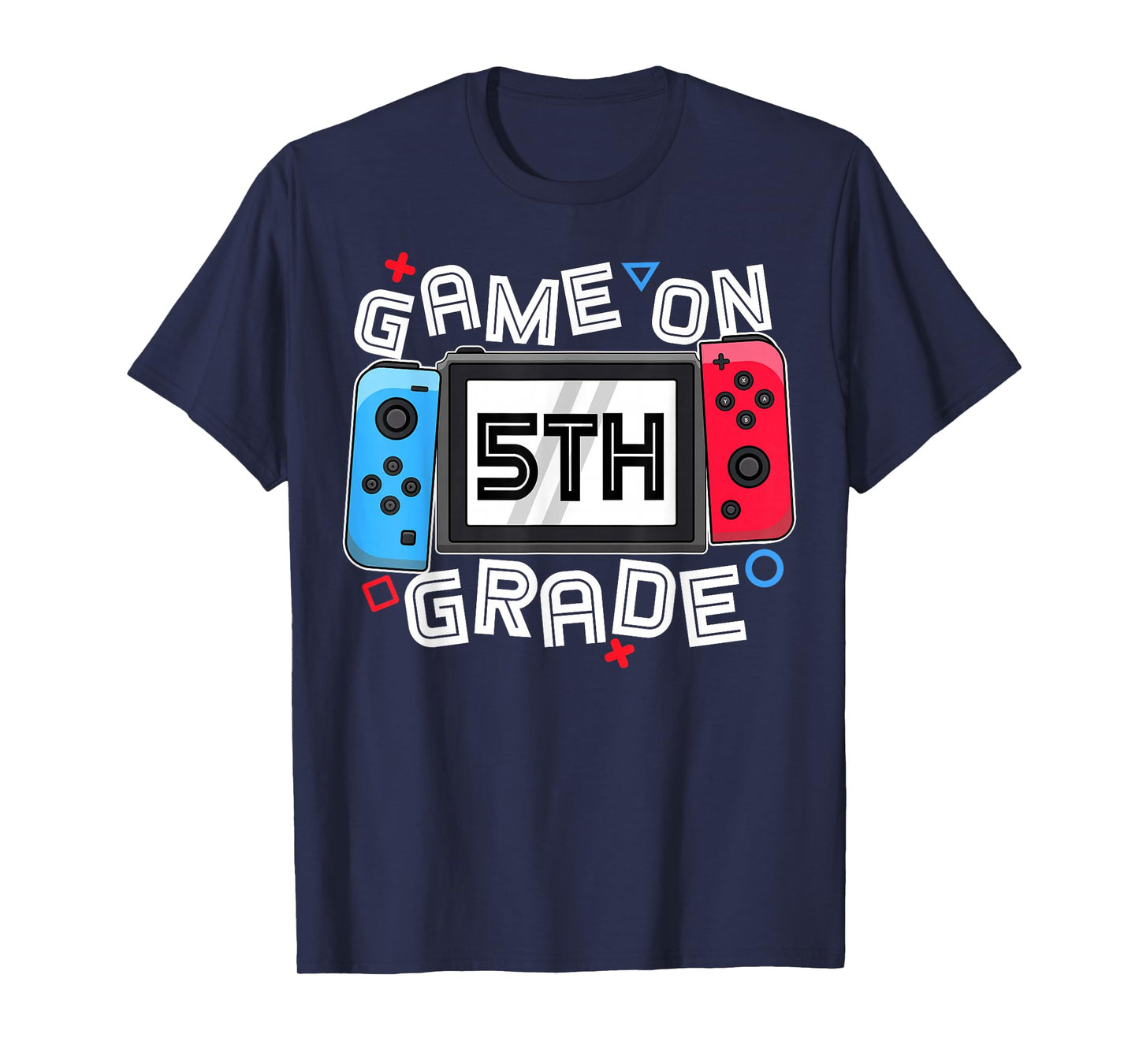 Game On 5th Grade Back To School Video Gamer Boys Kids T-Shirt