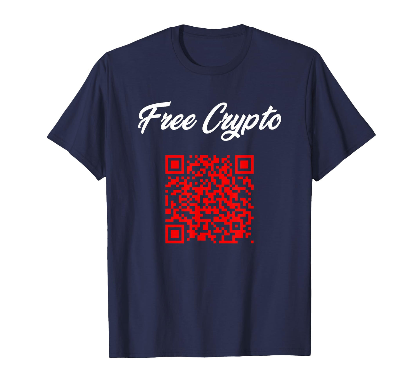Free Crypto (Rick Roll) | Funny Novelty Cool Dank Viral Meme T-Shirt