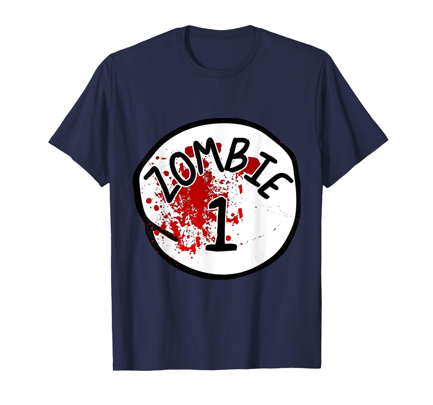 Couples Zombie 1 Halloween Costume T-Shirt T-Shirt