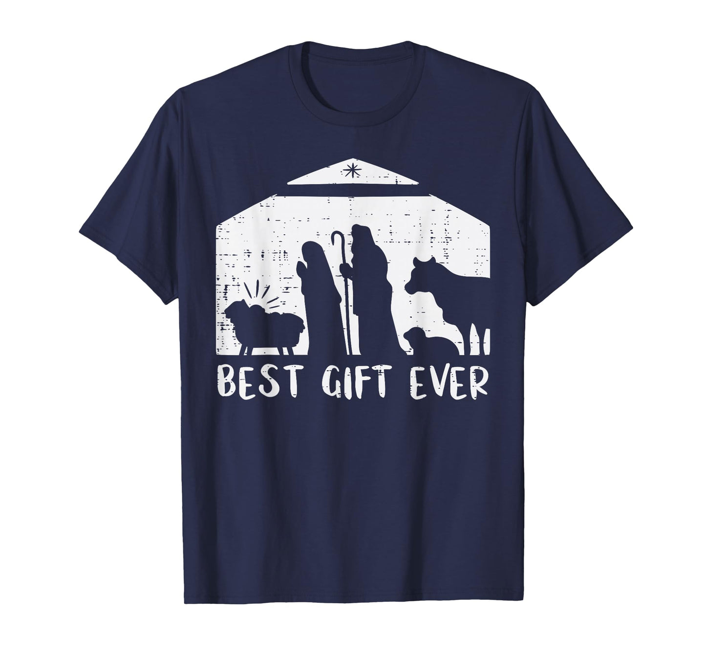 Christmas Best Gift Nativity Xmas Christian Men Women Kids T-Shirt