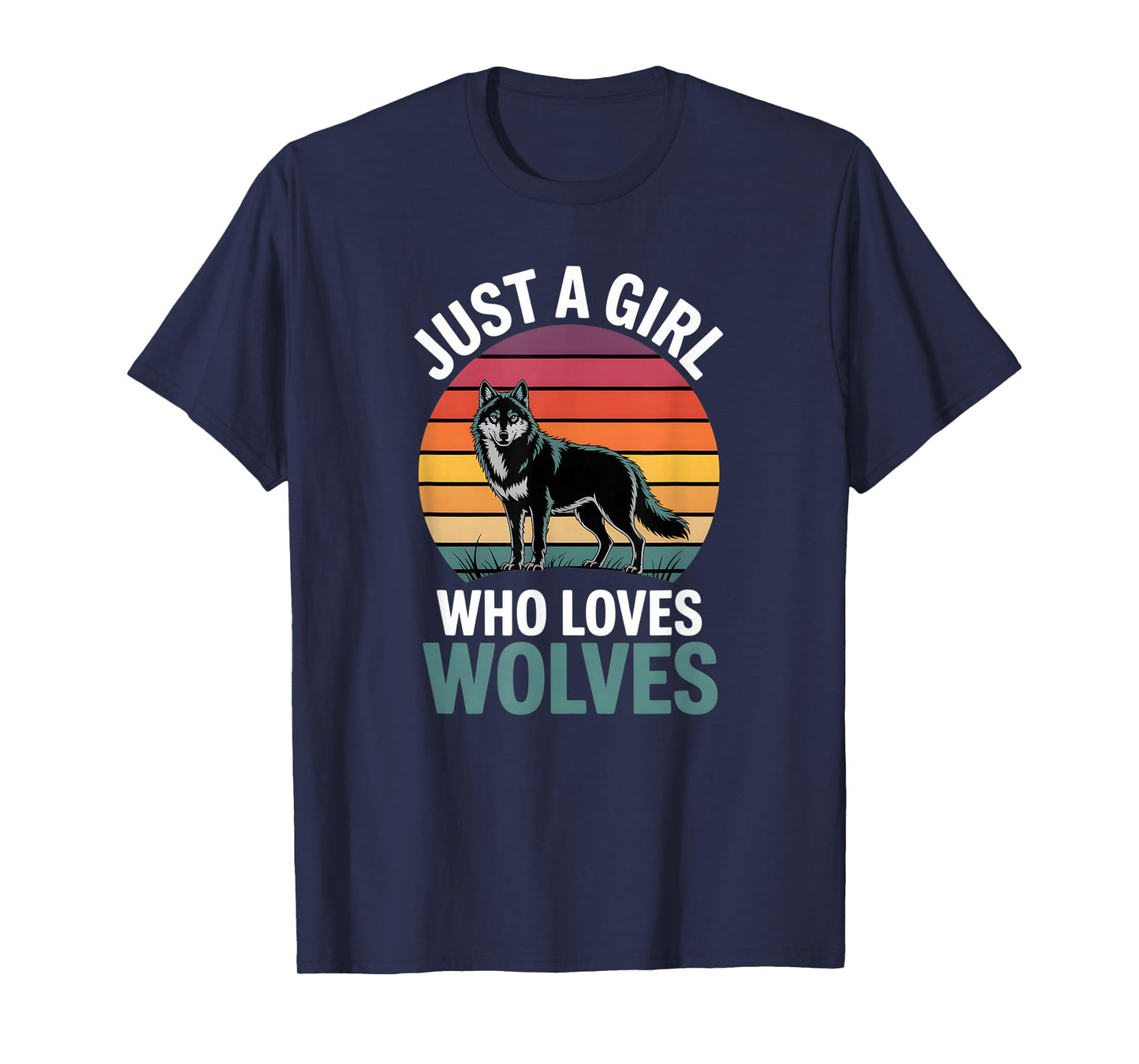 Girls Wolf T-Shirt