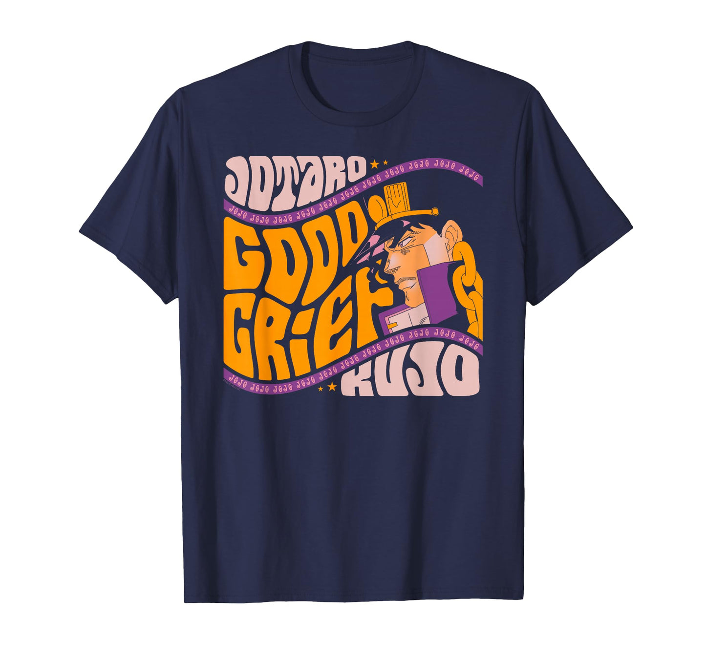 JoJo's Bizarre Adventure Good Grief Jotaro Yare Yare Daze T-Shirt