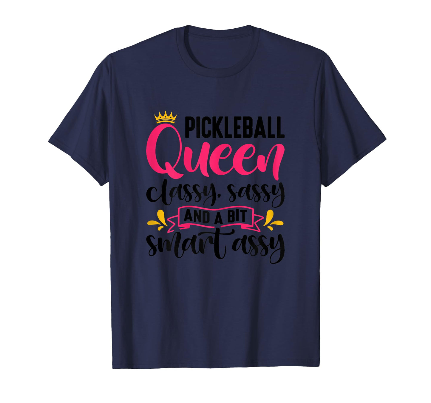 Funny Pickleball Queen Graphic for Women Pickleball Player T-Shirt