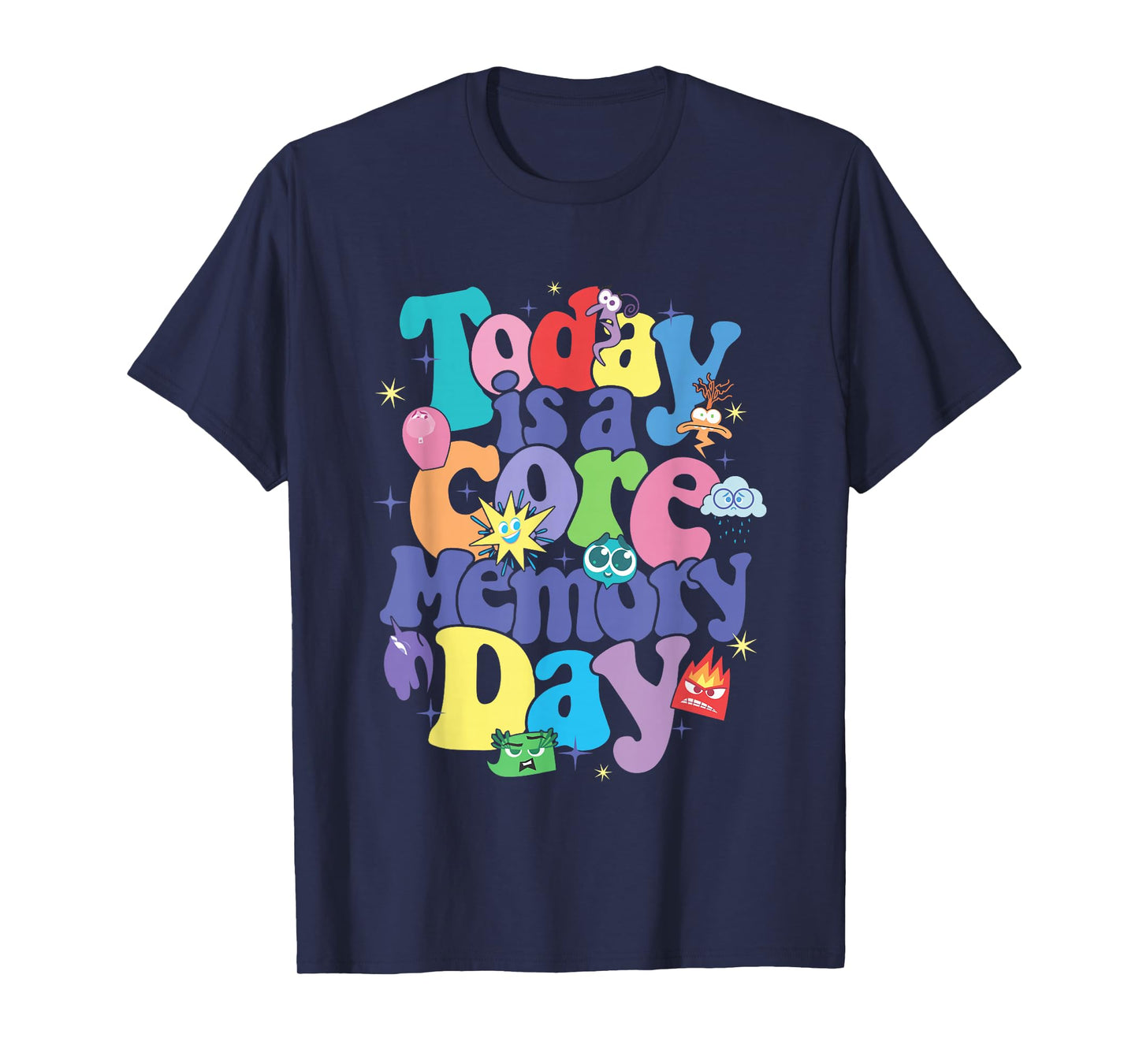 Disney Pixar Inside Out 2 Today is A Core Memory Day Poster T-Shirt