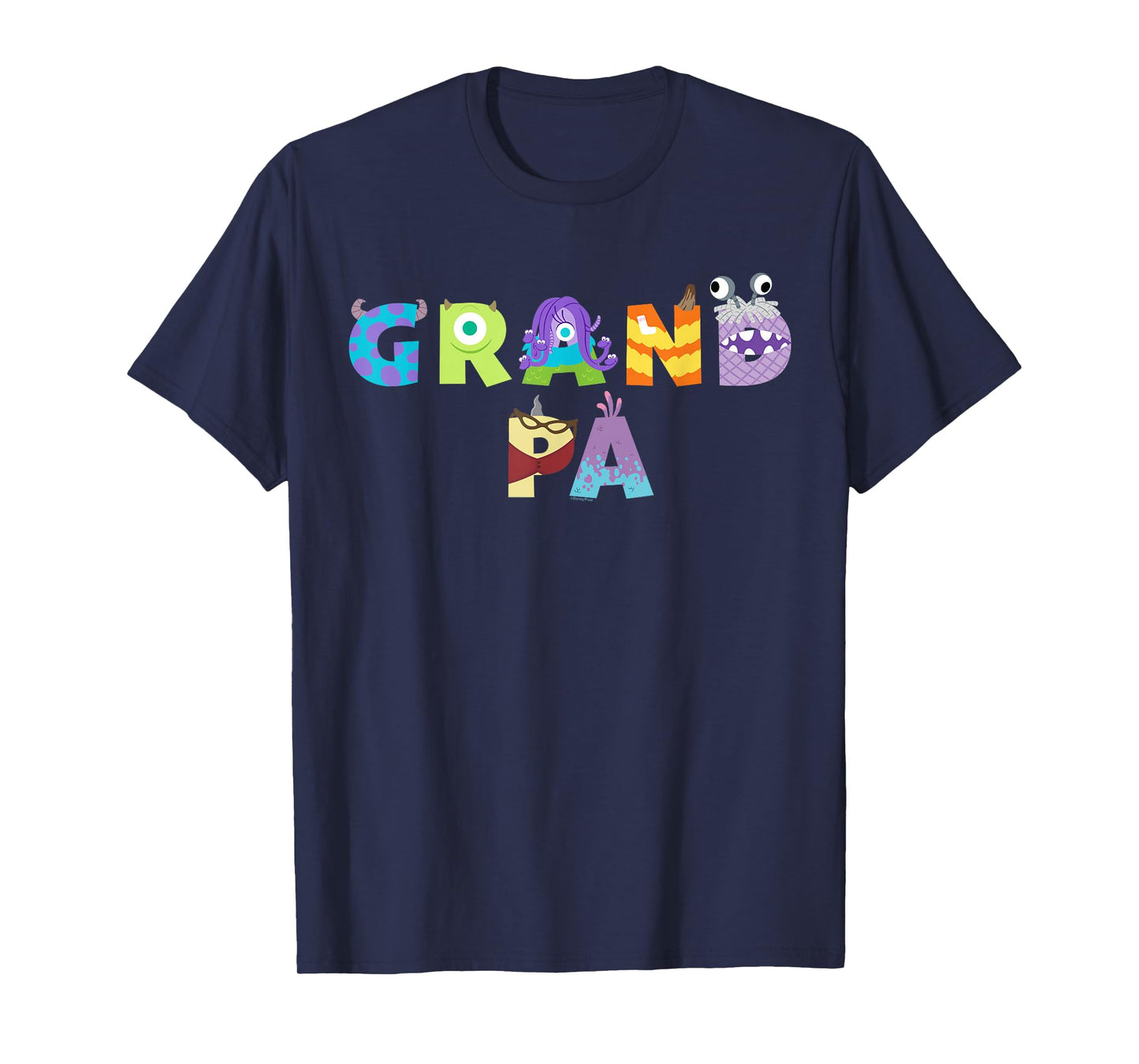Disney & Pixar's Monsters, Inc. Grandpa Matching Family Trip T-Shirt