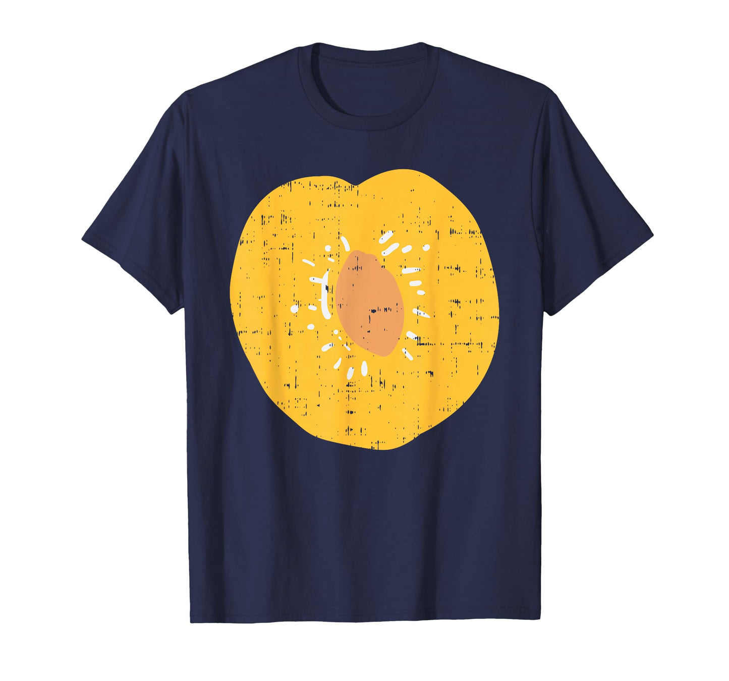 Plum Peach Funny Fruit Lazy DIY Easy Halloween Costume T-Shirt