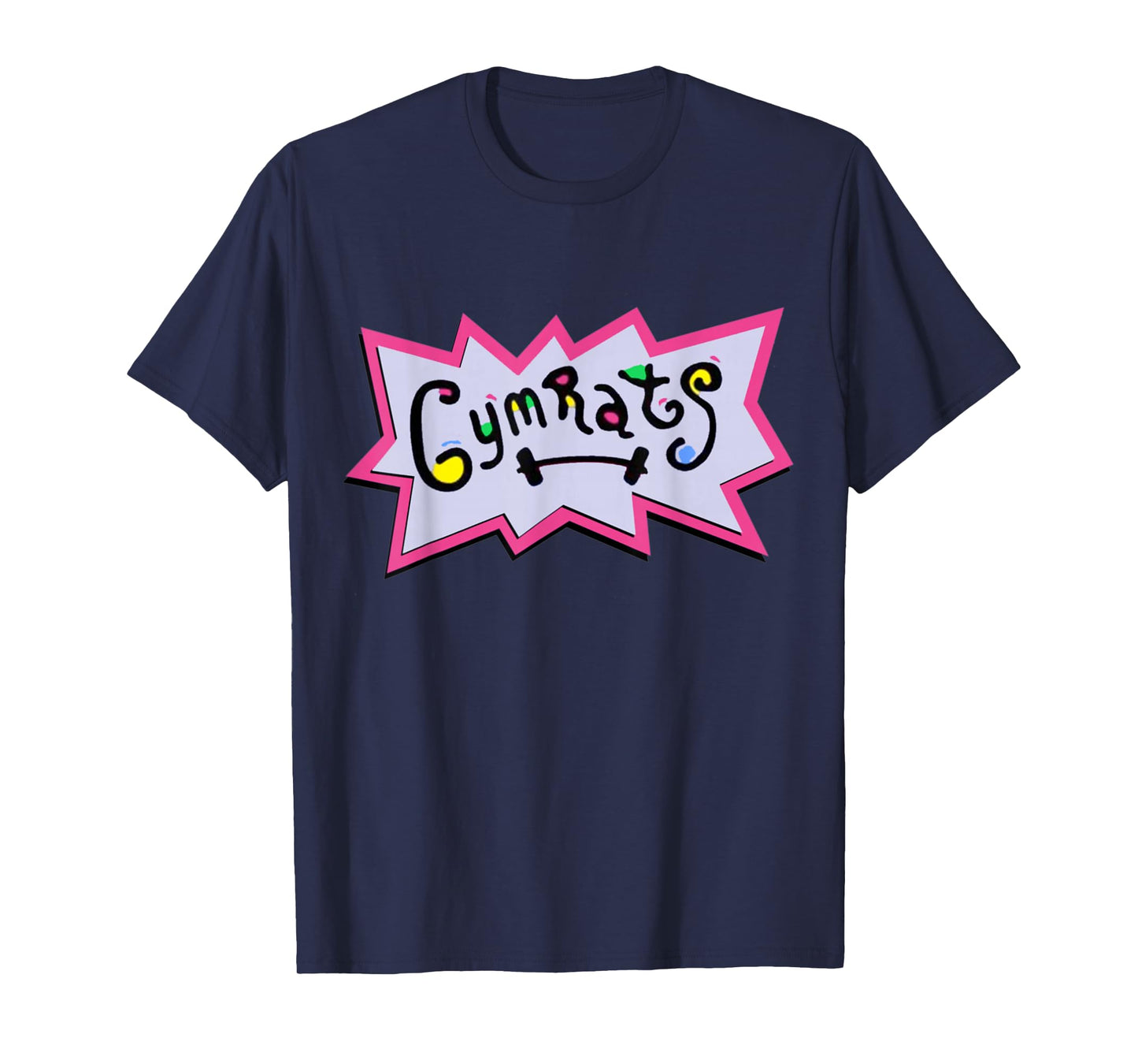 Gymrats Gym Rat Lifting Retro 90's T-Shirt