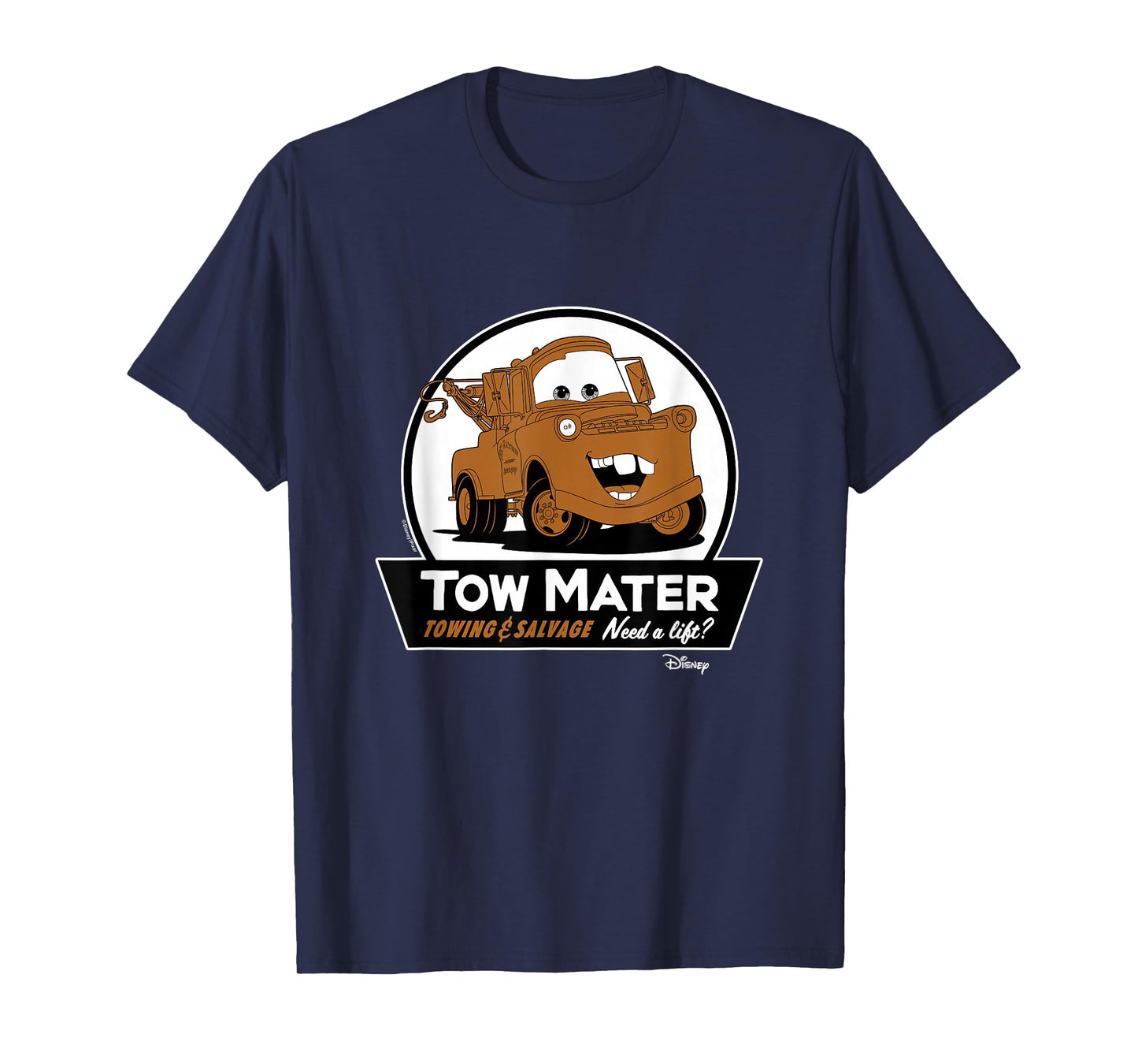 Cars - Tow Mater Towing Sign T-Shirt