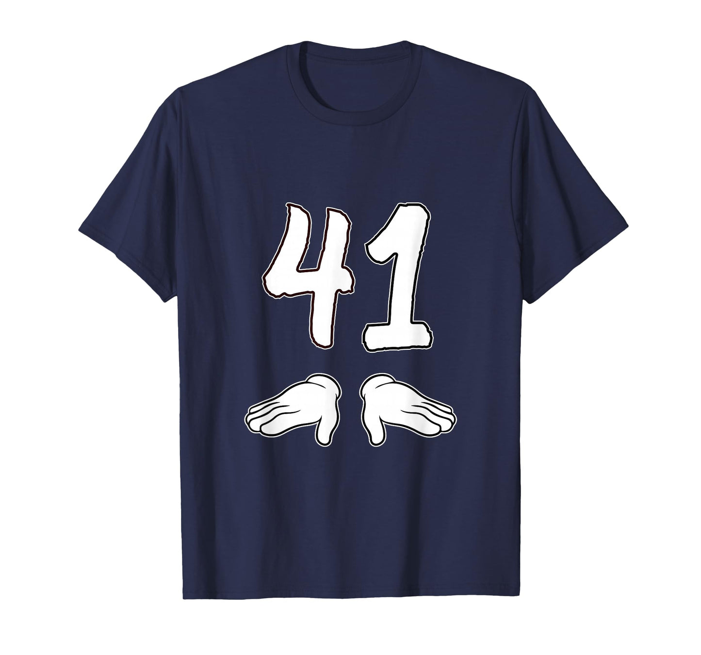 Number 41 Matching Forty-one Gen Alpha Slang Meme Halloween T-Shirt