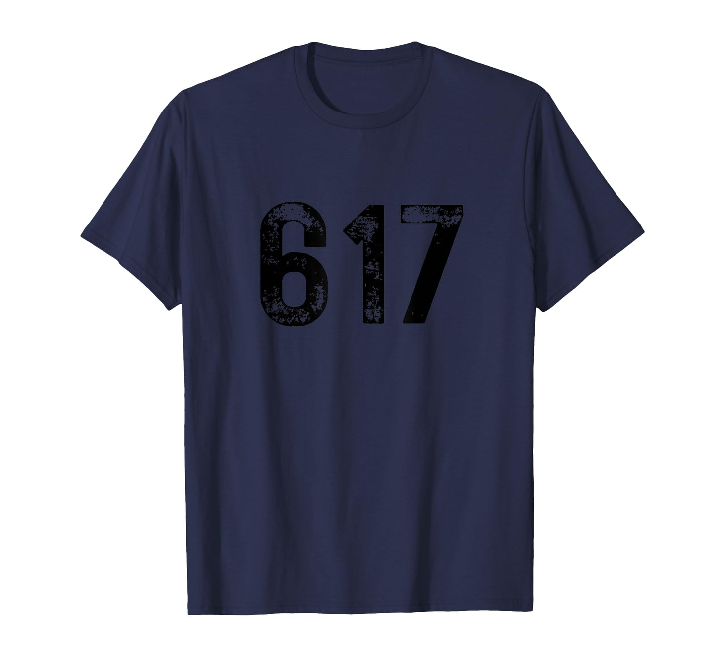 Area Code 617 for Boston Massachusetts MA 617 T-Shirt