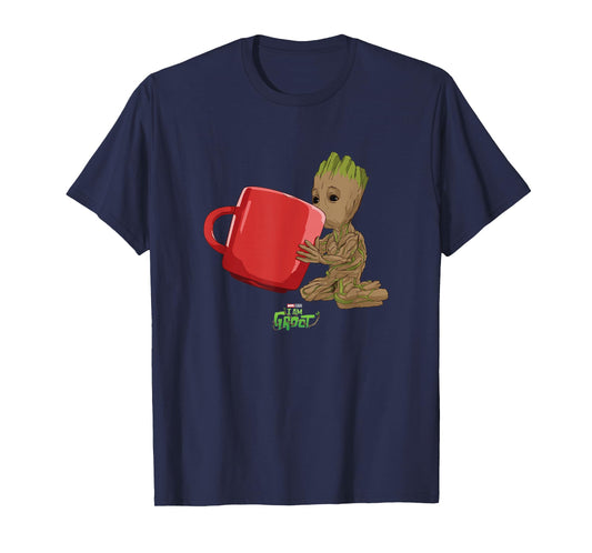 Marvel I Am Groot Big Red Mug Groot Poster T-Shirt