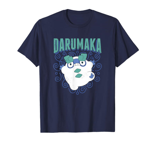 Pokémon Darumaka Galar Form Cute Winter Portrait Distressed T-Shirt