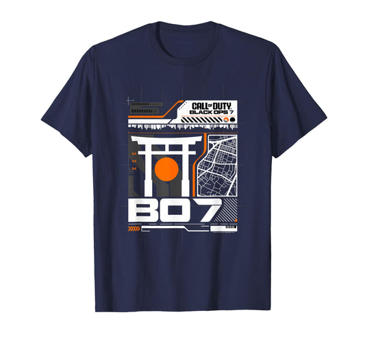 Call of Duty Black Ops 7 Modern Map FPS Video Game T-Shirt