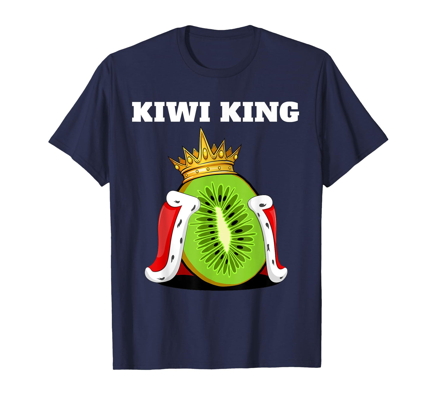 Kiwi King | Mens Kiwi Lover Shirt | Cute Kiwi T-Shirt