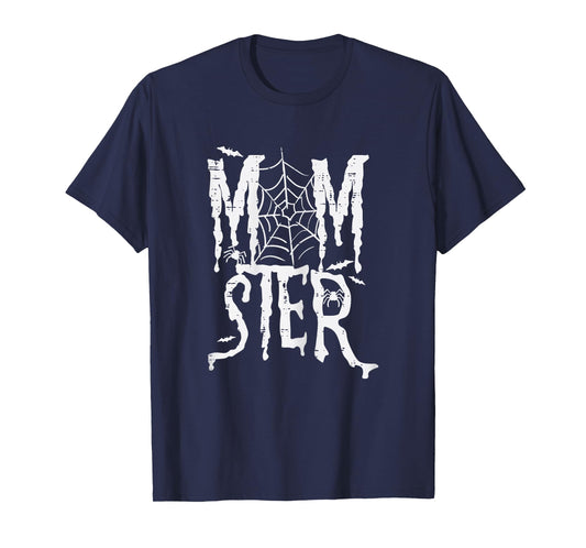 Halloween Momster Mom Monster Funny Costume Mommy Mama Women T-Shirt