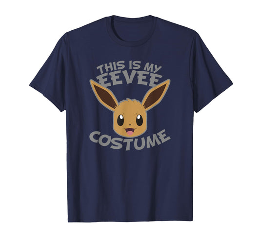 Pokémon Halloween Eevee This is My Eevee Costume Logo T-Shirt