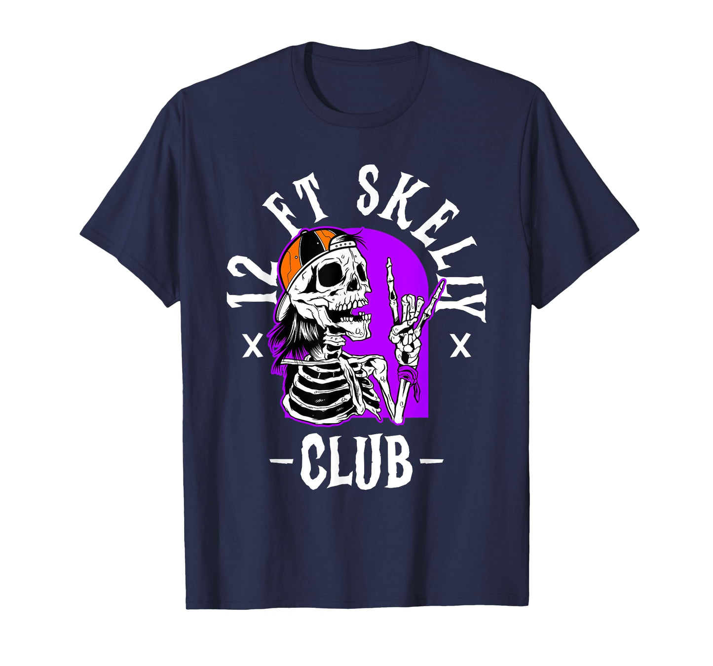 12 FT Skelly Club - Halloween 12 Foot Skeleton T-Shirt