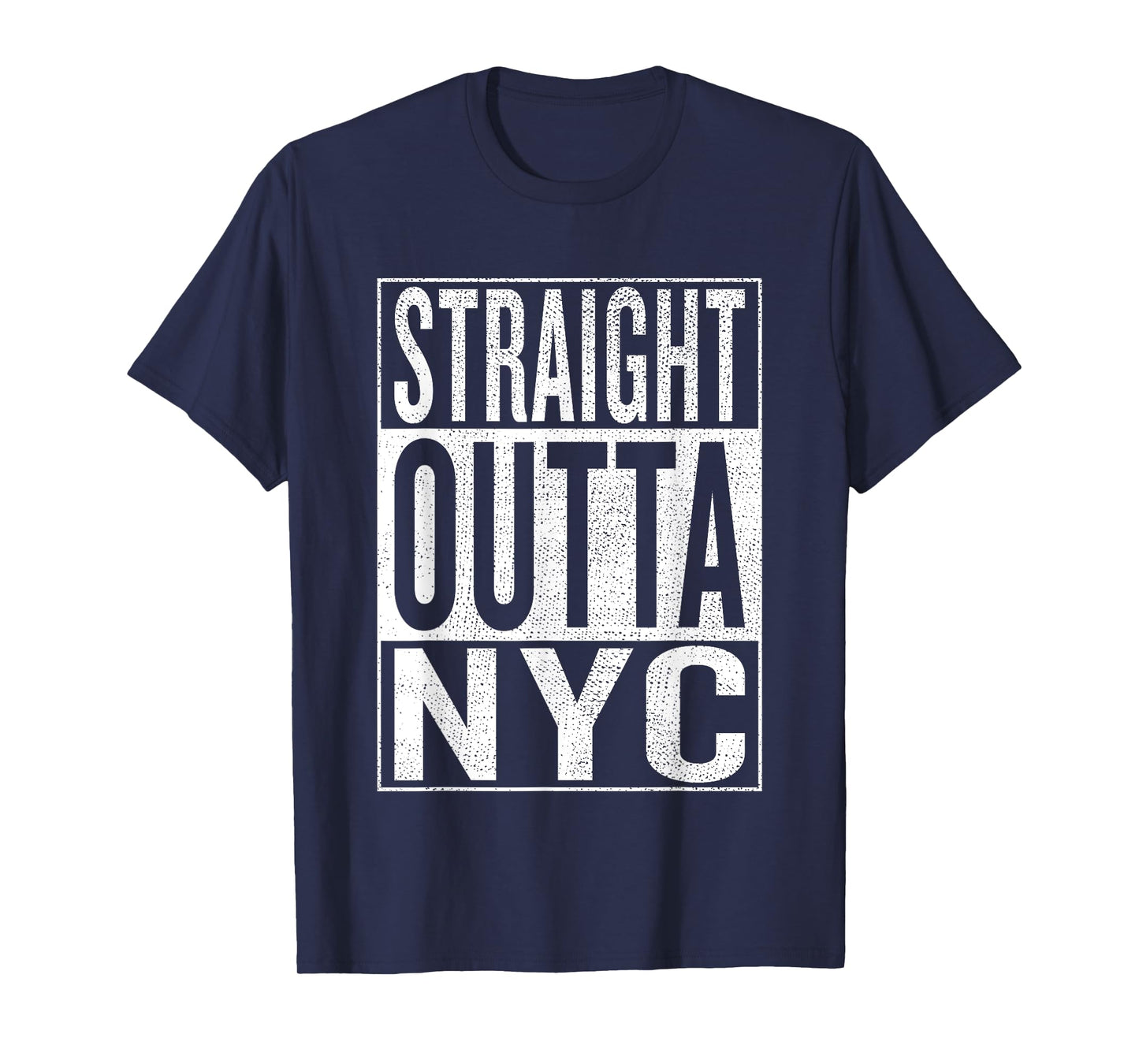 Straight Outta NYC New York City Travel & Gift Idea T-Shirt T-Shirt