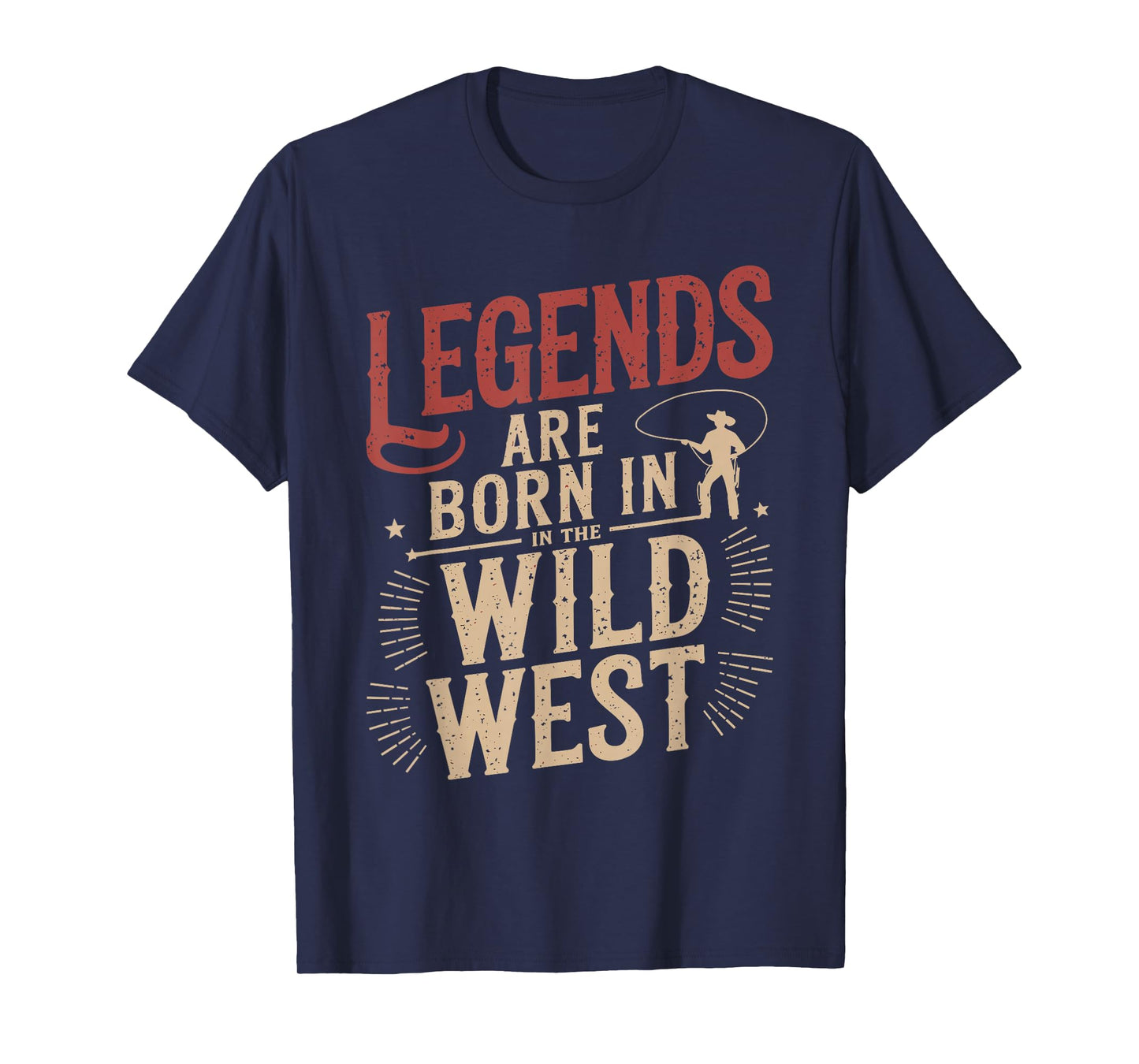 Old Western Film Fan Classic Cowboy Culture and Wild West T-Shirt