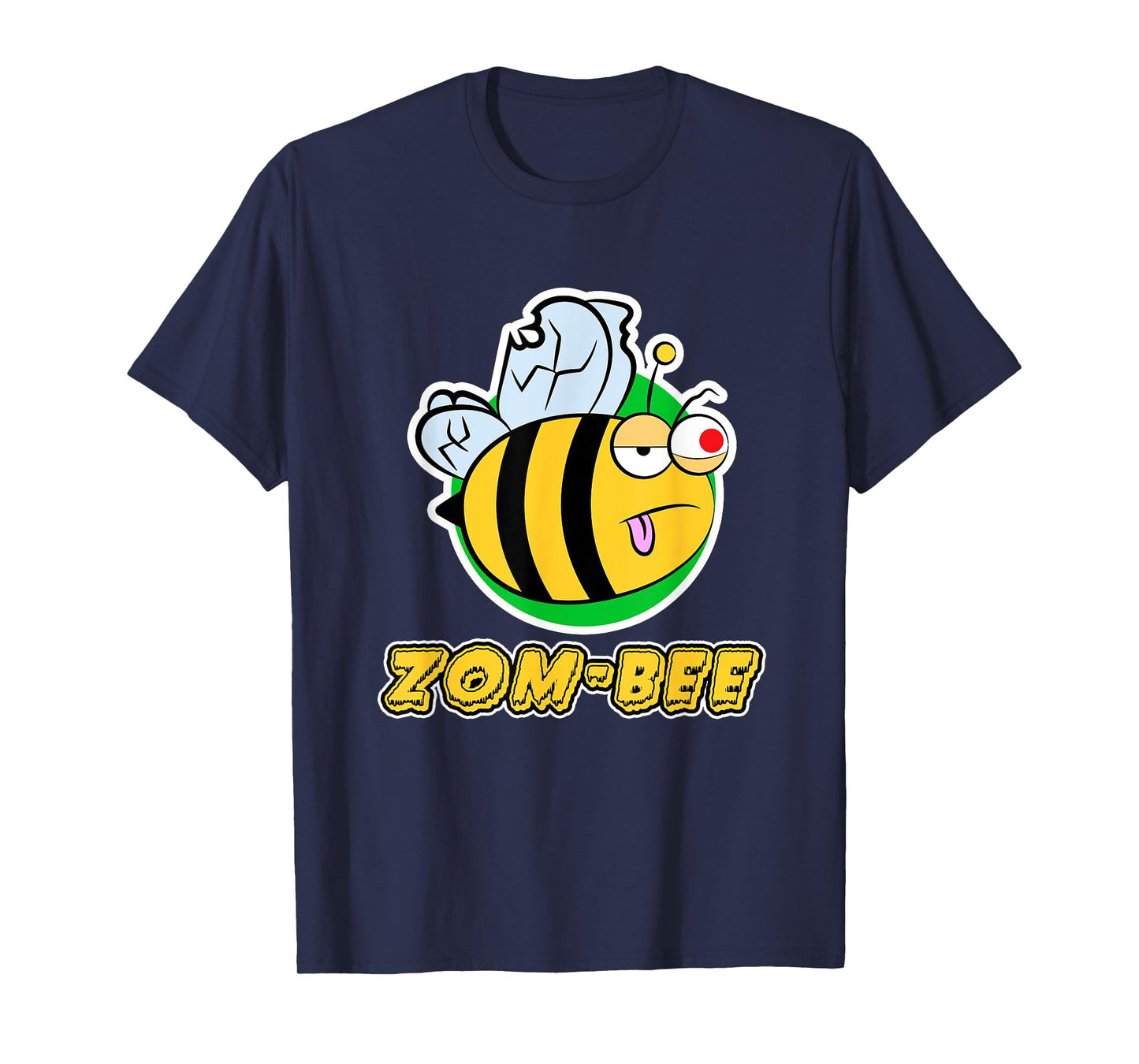 Zom-Bee for Beekeeper & Zombie Fans - Halloween T-Shirt