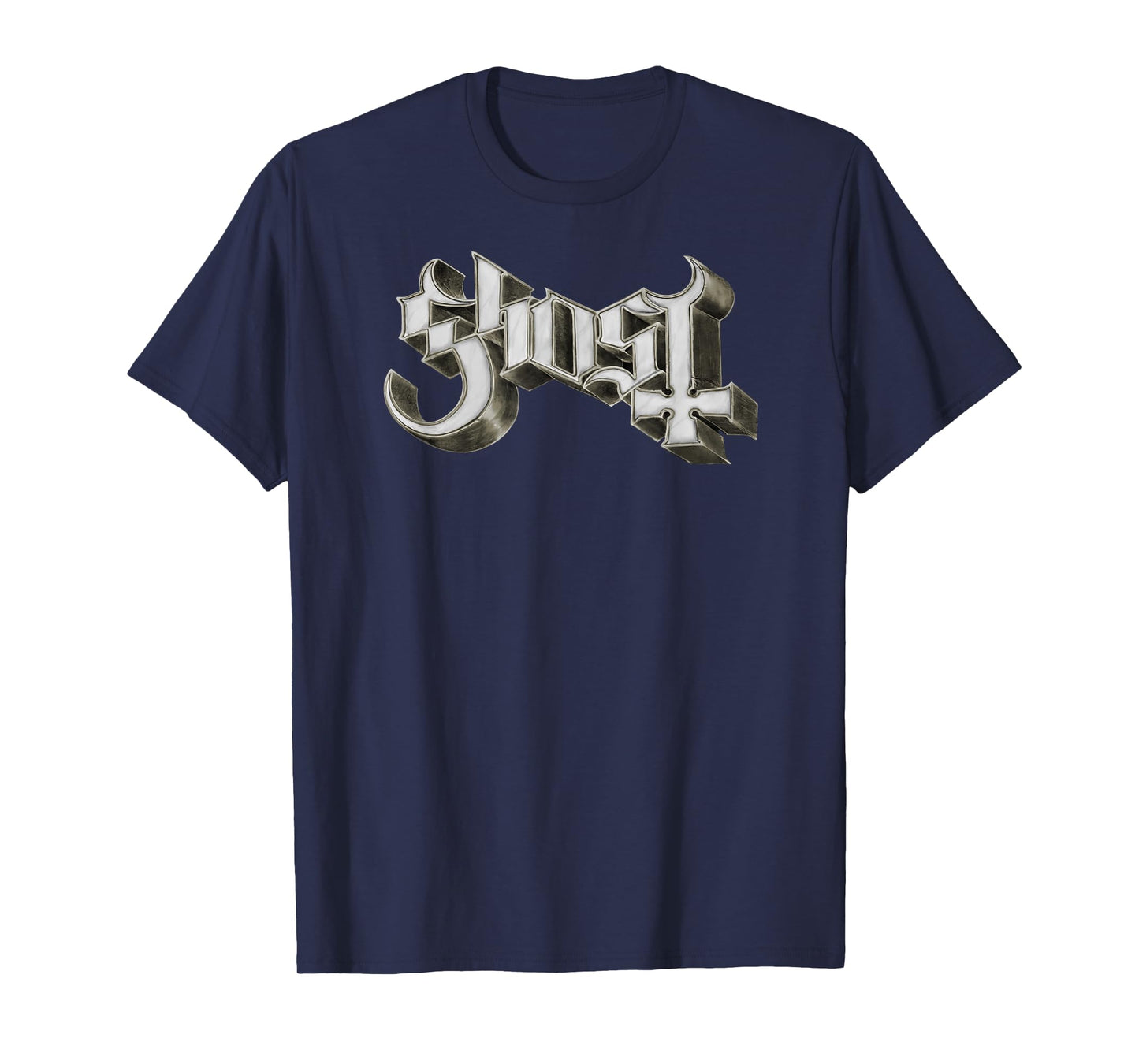 Ghost – Phantomime Logo Navy T-Shirt