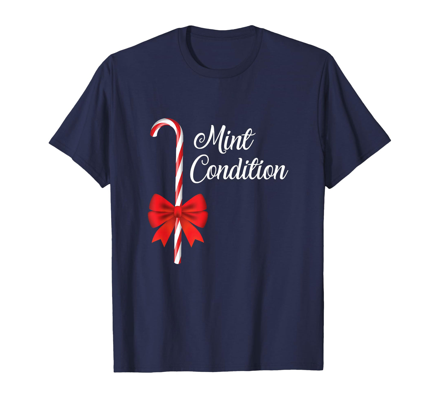 Funny Cute Christmas Teacher Mint Condition Candy Cane Party T-Shirt